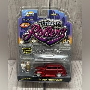 Jada Toys | Toys | Homie Rollerz 39 Chevy Master Deluxe Red W